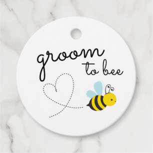 Etiquetas Para Recuerdos Lindo Novio Amarillo Será Abeja