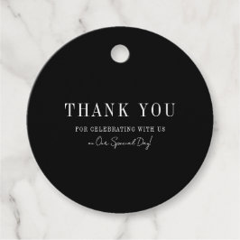 Etiquetas Para Recuerdos Línea Floral Arte Rústico Negro Casamiento Elegant