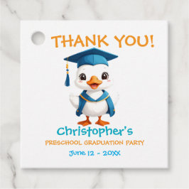 Etiquetas Para Recuerdos Little Goose Preschool Graduation