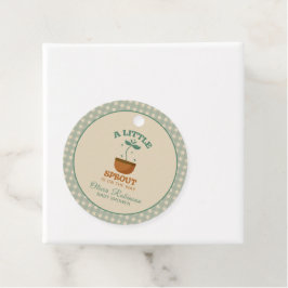 Etiquetas Para Recuerdos Little Sprouts Garden Fiesta Baby Shower