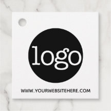 Logotipo básico de Office o negocio y sitio web