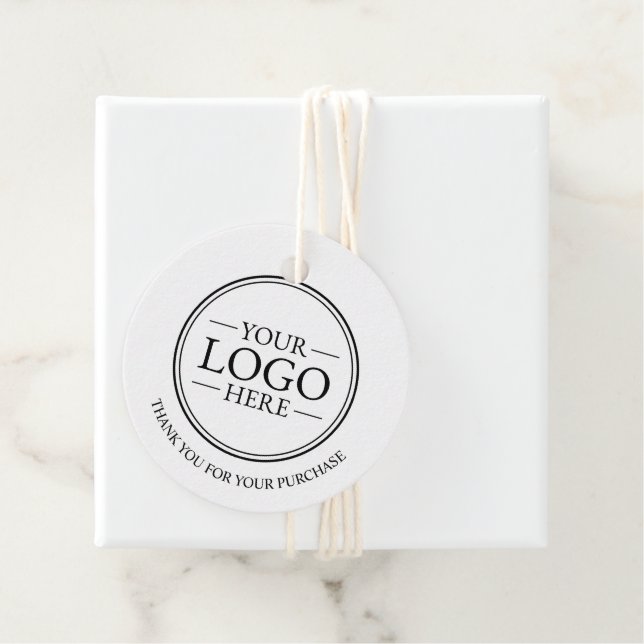 Etiquetas Para Recuerdos Logotipo comercial de personalizado Gracias (In situ)