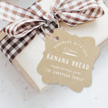 Logotipo de panadería Regalo de horneado navideño