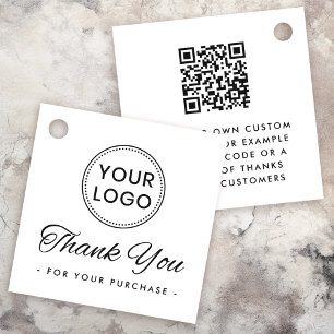 Etiquetas Para Recuerdos logotipo de personalizado orden de código QR graci