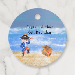 Etiquetas Para Recuerdos Loro del tesoro del fiesta del cumpleaños pirata