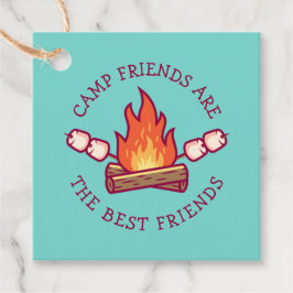 Etiquetas Para Recuerdos Los Amigos Del Campamento Son Los Mejores Amigos