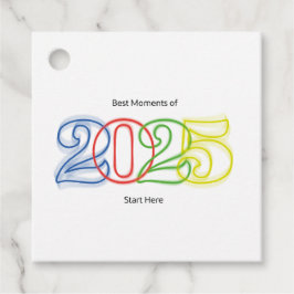 Etiquetas Para Recuerdos Los mejores momentos de 2025 empiezan aquí