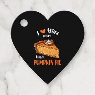 Etiquetas Para Recuerdos Love You More Than Pumpkin Pie Cute Vintage Style 