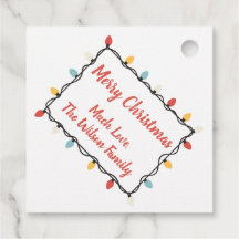 Luces de Navidad Personalizables