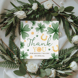 Etiquetas Para Recuerdos Lucky One Shamrock Birthday Favor Tags