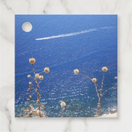 Etiquetas Para Recuerdos Mar Azul griego