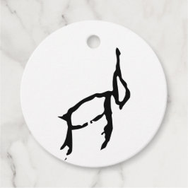 Etiquetas Para Recuerdos Maravilloso Conejo Zodiaco Chino-#001-