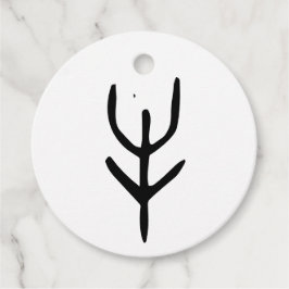 Etiquetas Para Recuerdos Maravilloso Zodiac-Ox chino-#001-