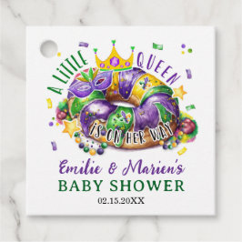 Etiquetas Para Recuerdos Mardi Gras A little Queen in on the way