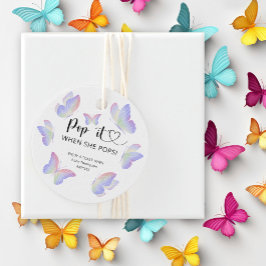 Etiquetas Para Recuerdos Mariposa - Haz estallar cuando estalle la fiesta d