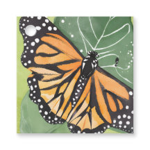 Mariposa monarca | Hermosa acuarela