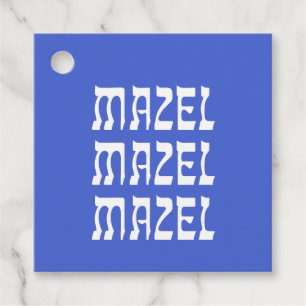 Etiquetas Para Recuerdos Mazel Mazel Mazel Hanukkah Bar Mitzvah Favor Tag