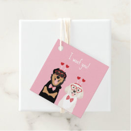 Etiquetas Para Recuerdos Me Gusta Valentine Dog Rottweiler Maltipoo Puppy