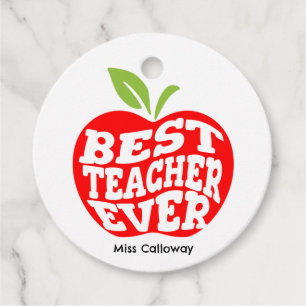 Etiquetas Para Recuerdos Mejor Profesor Personalizado De La Historia