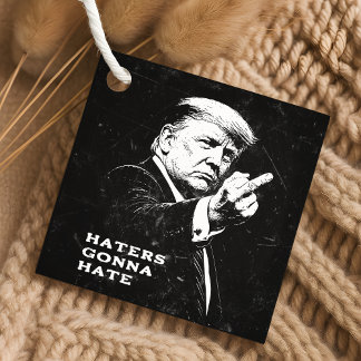 Etiquetas Para Recuerdos Meme Divertido Dedo Medio Trump 2026