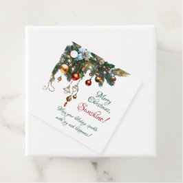 Etiquetas Para Recuerdos Merry Chritmas Sunshine Classic