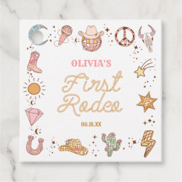 Etiquetas Para Recuerdos Mi primera Fiesta de cumpleaños, discoteca de rode