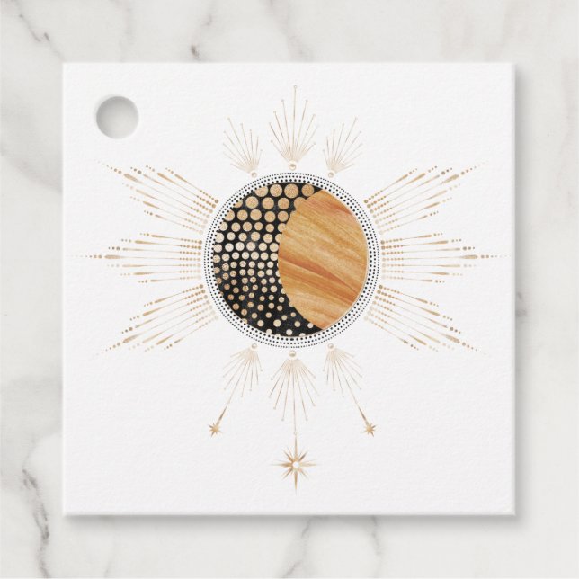 Etiquetas Para Recuerdos Micrómico místico (Anverso)