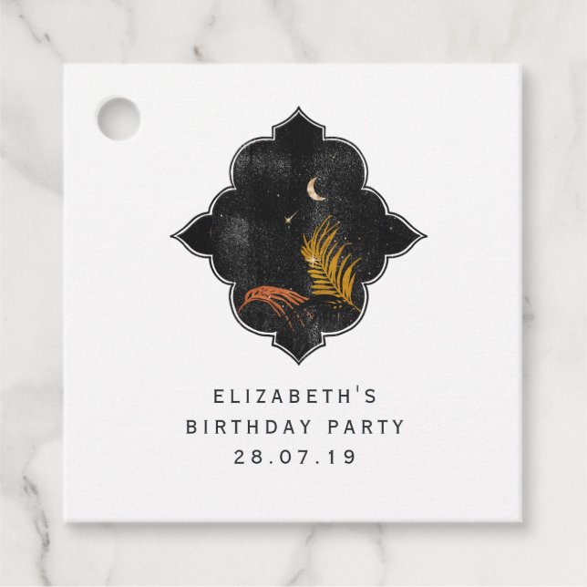 Etiquetas Para Recuerdos Micrómico místico (Anverso)