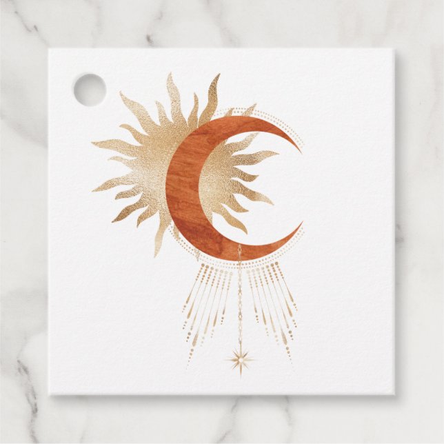 Etiquetas Para Recuerdos Micrómico místico (Anverso)