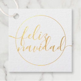 Etiquetas Para Recuerdos Minimalismo Feliz Navidad Tipografía Navidad