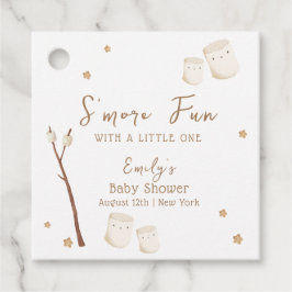 Etiquetas Para Recuerdos Minimalista Boho S'more Fun Stars Baby Shower