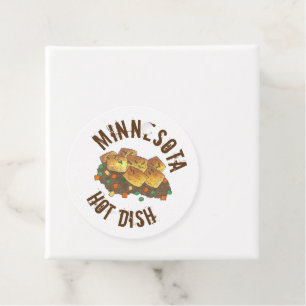 Etiquetas Para Recuerdos Minnesota Hot Dish Tater Tot Casserole