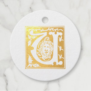 Etiquetas Para Recuerdos Míticas criaturas del siglo XVI Capital decorativa