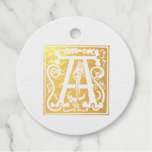 Etiquetas Para Recuerdos Míticas criaturas del siglo XVI Capital decorativa