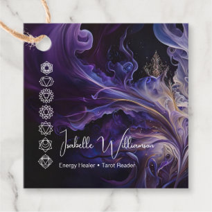 Etiquetas Para Recuerdos Mítico Ametista Chakras Reiki Meditación Yoga