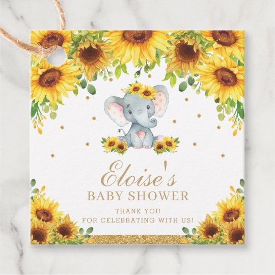 Etiquetas Para Recuerdos Moda Elefante De Girasol Baby Shower Gracias Zazzle Es Baby shower ninababy shower girl2018decoracionadornos. etiquetas para recuerdos moda elefante de girasol baby shower gracias