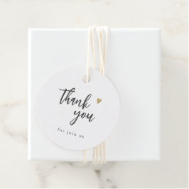 Etiquetas Para Recuerdos Moda moderna Gracias Guión Boda Minimalista