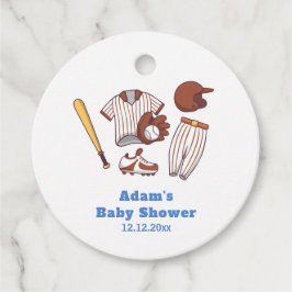 Etiquetas Para Recuerdos Modern Little Slugger Baseball Sport Baby Shower