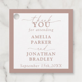 Etiquetas Para Recuerdos Moderna recepción de bodas de tipografía Minimalis