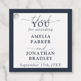 Etiquetas Para Recuerdos Moderna recepción de bodas de tipografía Minimalis