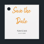 Etiquetas Para Recuerdos moderno boho guardar fecha añadir QR nombre fecha<br><div class="desc">diseño para pareja amor</div>