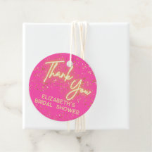 Moderno Purpurina Neon Glow Hot Pink Gracias Scrip