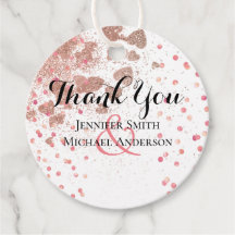 Moderno Rosa Gold Trendy Budget Boda