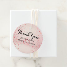 Moderno Rosa Gold Trendy Budget Boda