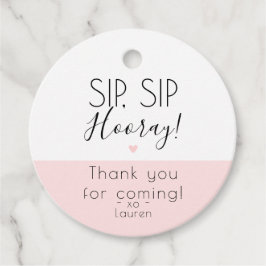 Etiquetas Para Recuerdos Moderno Sip Sip Hurra, Destapa gracias Corazón