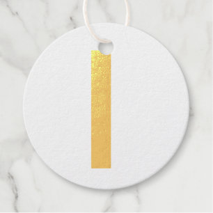 Etiquetas Para Recuerdos Monograma añadir letra de nombre alfabeto simple m