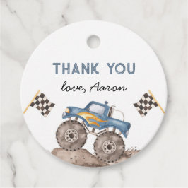 Etiquetas Para Recuerdos Monster Truck, arranca tu motor