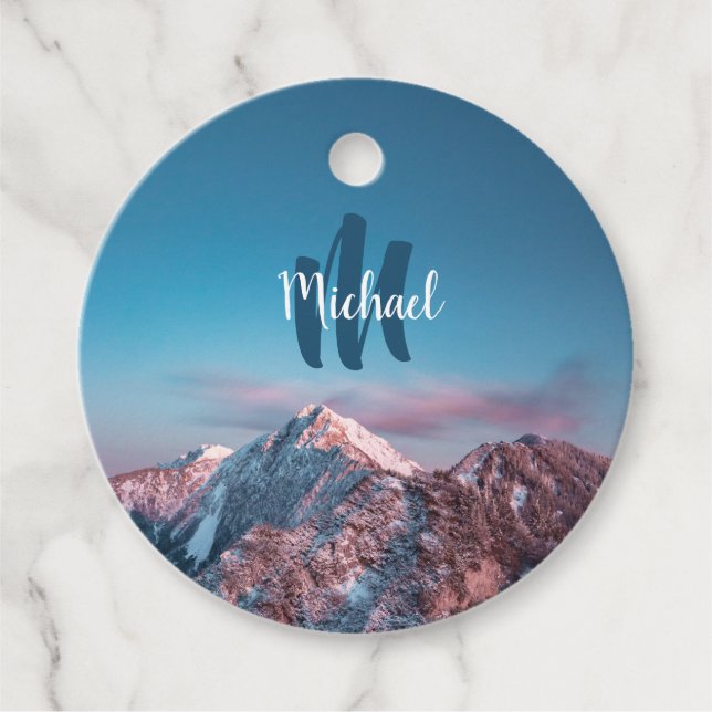 Etiquetas Para Recuerdos Monstruo de cielos mágicos Storžič Eslovenia (Anverso)