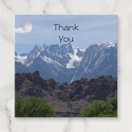 Etiquetas Para Recuerdos Montañas de nieve de Lone Pine