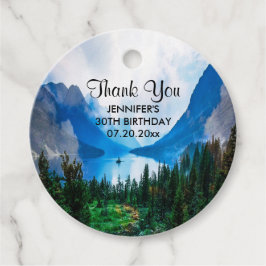 Etiquetas Para Recuerdos Montañas rústicas de la naturaleza paisajística cu